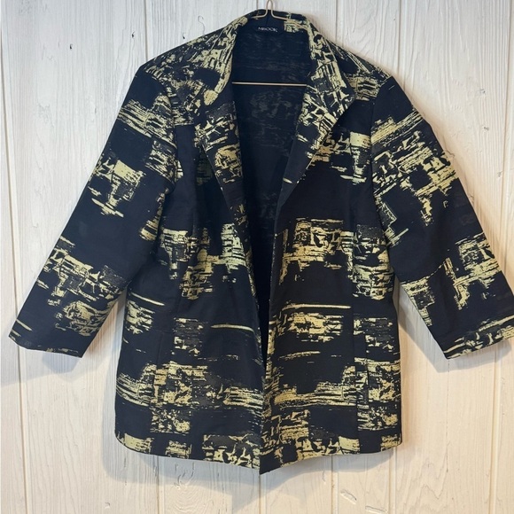 Misook Jackets & Blazers - Misook Women's Open Front Jacket Blazer Black